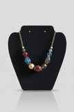 Rescued & Remade Chunky Mixed Bead Statement Necklace