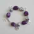 From Broken to Beautiful — Rescued & Remade Plum Aries Charm Bracelet
