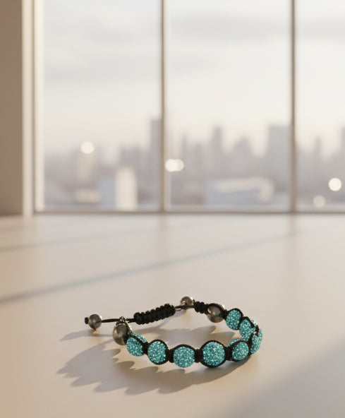 Shambala Bracelet Blue - Rescued