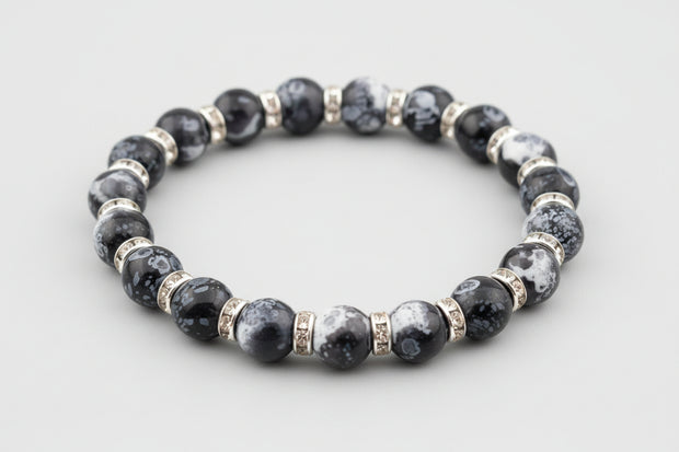 Black Silver Bracelet