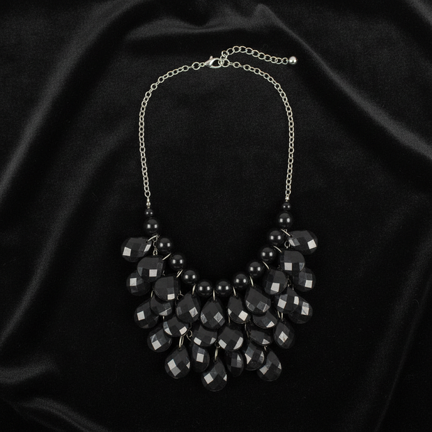 Black Silver Necklace