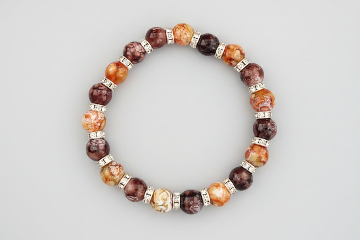 Orange Brown Bracelet