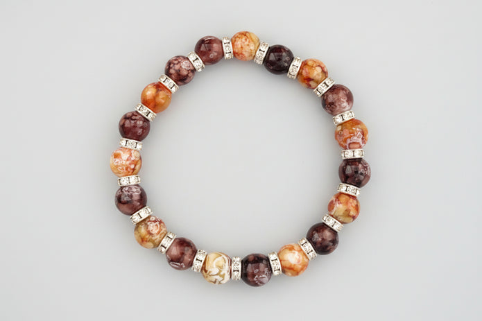 Orange Brown Bracelet