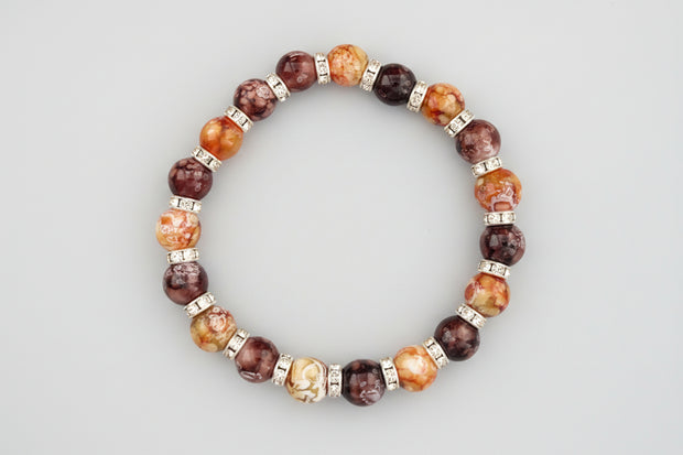 Orange Brown Bracelet