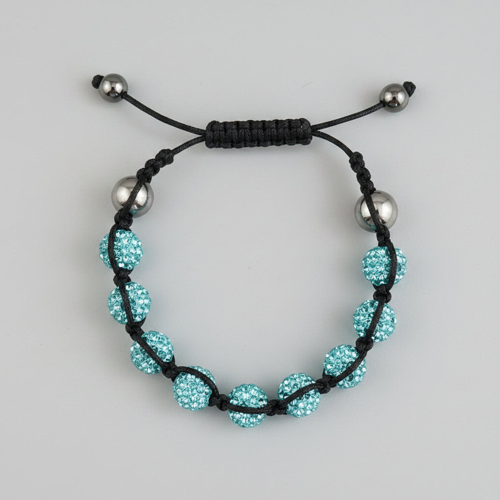Shambala Bracelet Blue Rescued