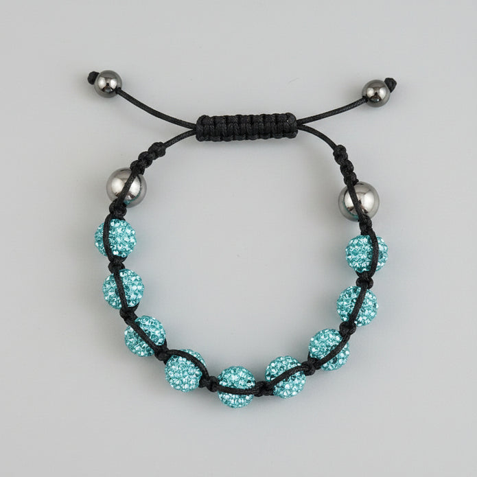 Shambala Bracelet Blue Rescued