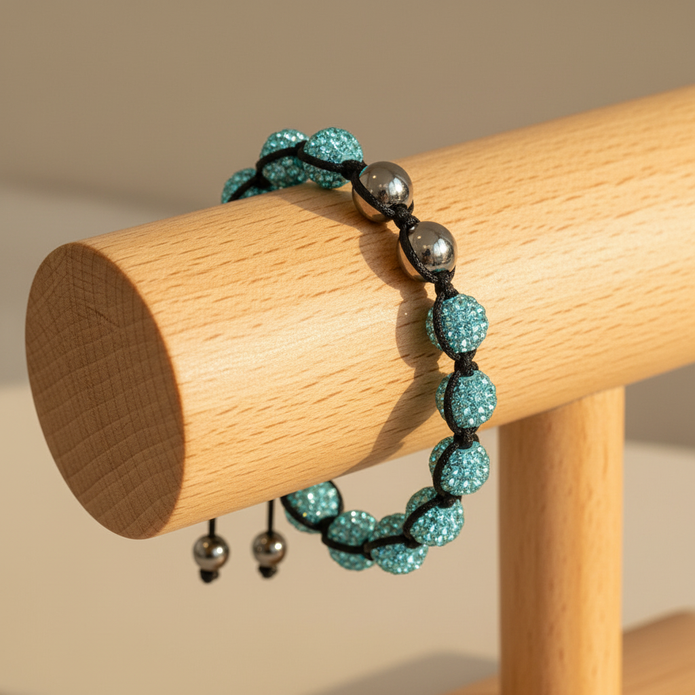 Shambala Bracelet - Wooden Holder