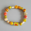 Sunshine Millefiori Beaded Bracelet