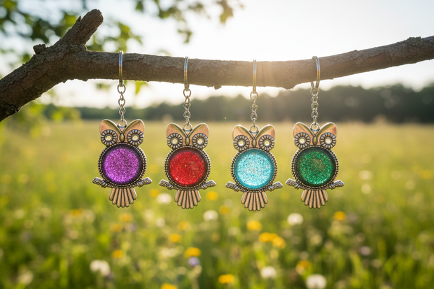 Wildlife Owl Keyrings
